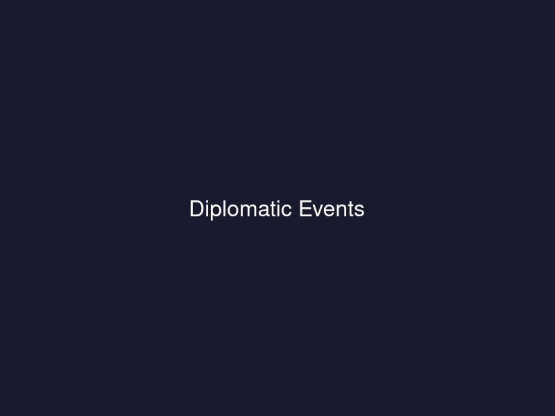 Embassy & Diplomatic Events — Discreet Protocol Service